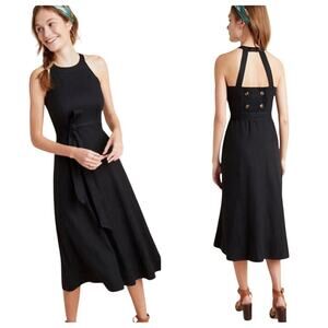 Anthropologie Linen Dress